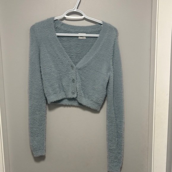 Sunday Best Sweaters - Sunday Best Soft Blue Cardigan